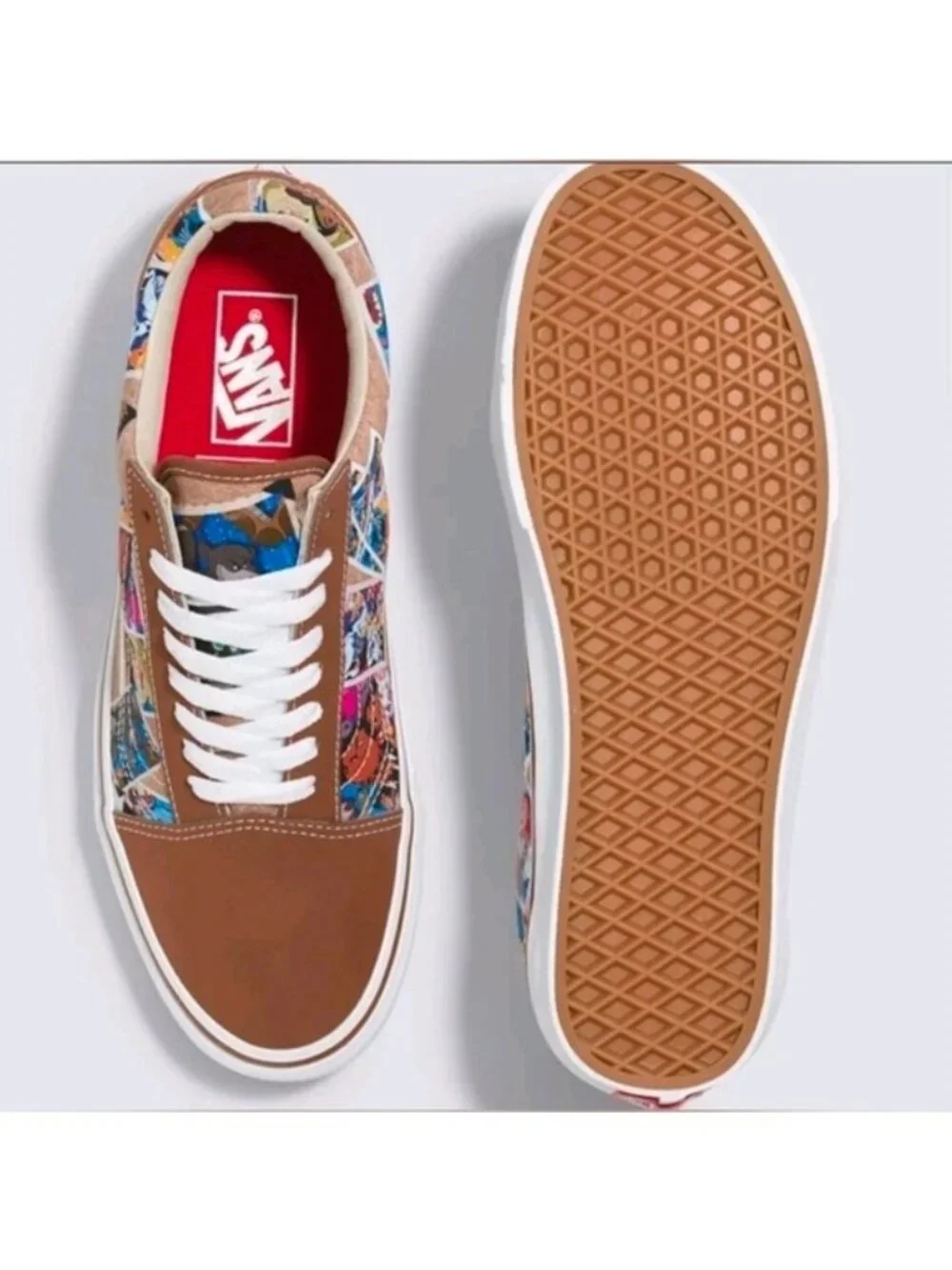 Vans Old Skool Disney 100 Men Size 10sl Scrapbook Mutlicolor 072026 - Picture 5 of 7